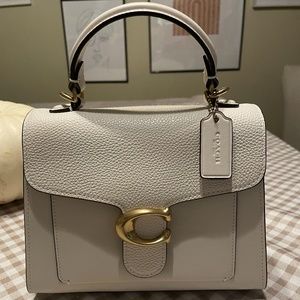 Coach Tabby 20 Mini Tote in Chaulk color